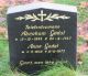 Anne og Abraham Godals gravsten