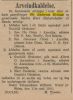 Arveinnkallelse mai 1910
