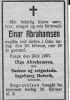 Einar Abrahamsen